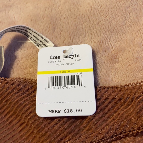 Free People Mesh Bikini - Mocha Combo - NWT - Picture 2 of 4